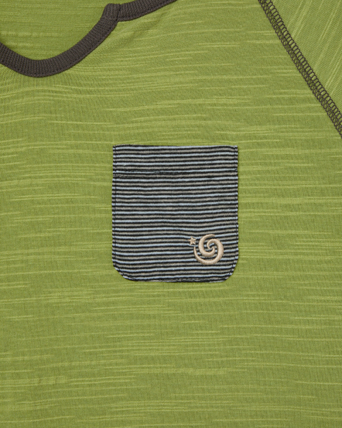 LAYERED SLEEVE TEE [GREEN]