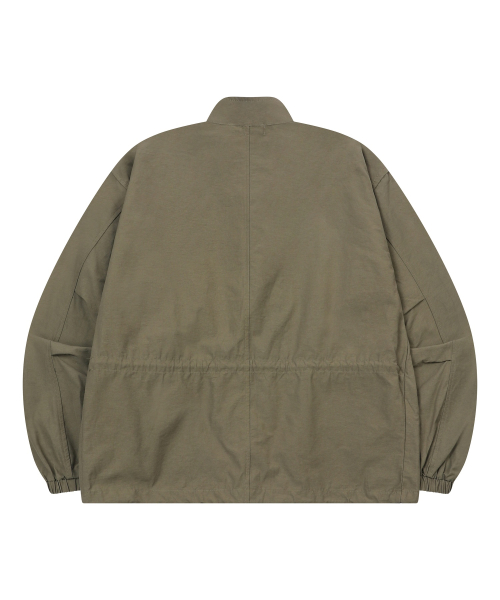OEL SIDE LEATHER SHORT FIELD JACKET (2COLOR)