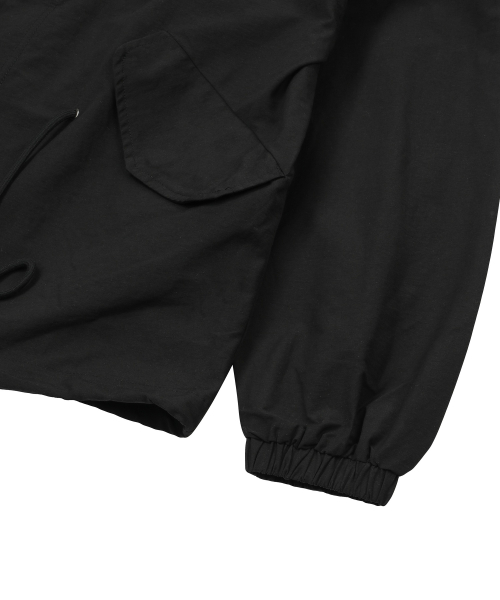 OEL SIDE LEATHER SHORT FIELD JACKET (2COLOR)