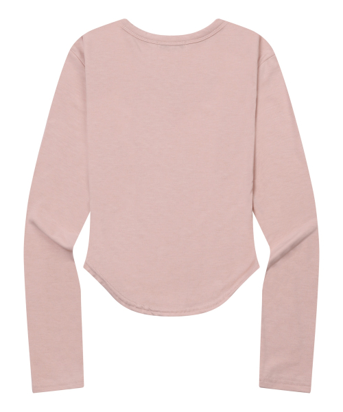 ROINA V NECK LONG SLEEVE T (6COLOR)