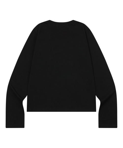 SIERRA LEOPARD HEART LONG SLEEVE T (2COLOR)