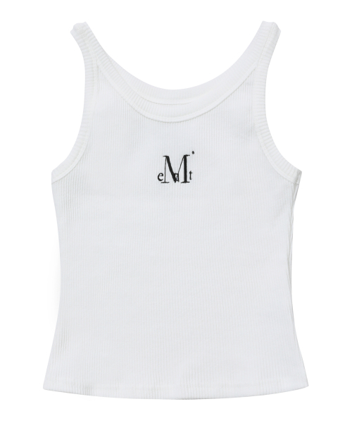 [2 PACK] MUCENT Back detail signature sleeveless (6Color)