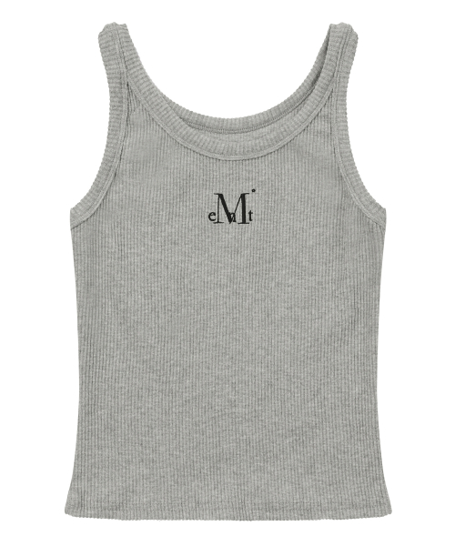 [2 PACK] MUCENT Back detail signature sleeveless (6Color)