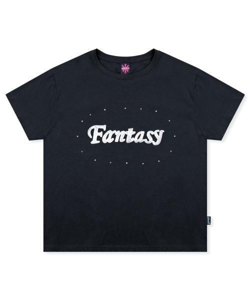 GZT005 판타지 스터드 티셔츠 (BLACK)