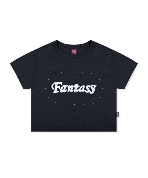 GZT005 판타지 스터드 티셔츠 (BLACK)