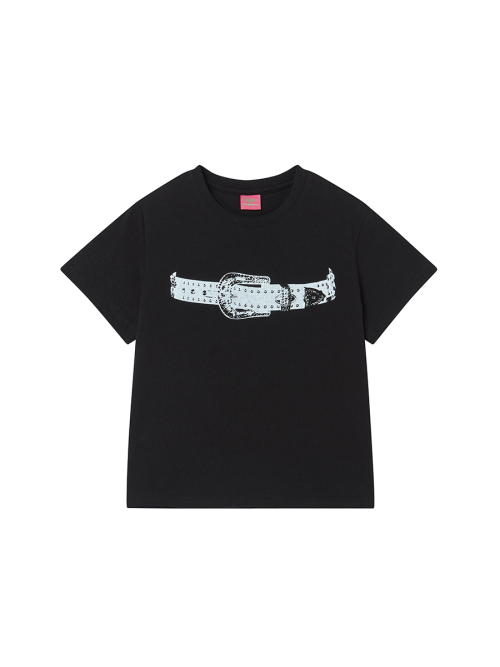 BELT TEE BLACK