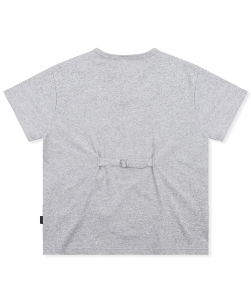 GZT007 키르케 신치백 티셔츠 (GRAY)