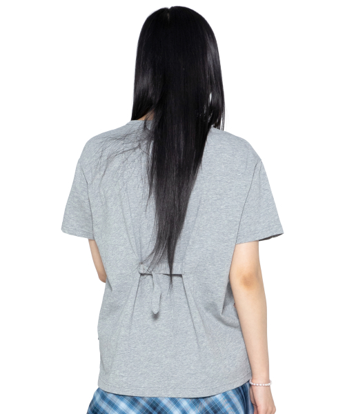 GZT007 키르케 신치백 티셔츠 (GRAY)