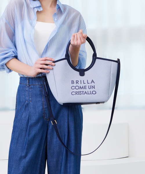 Hampton Tote Bag (Denim Blue)