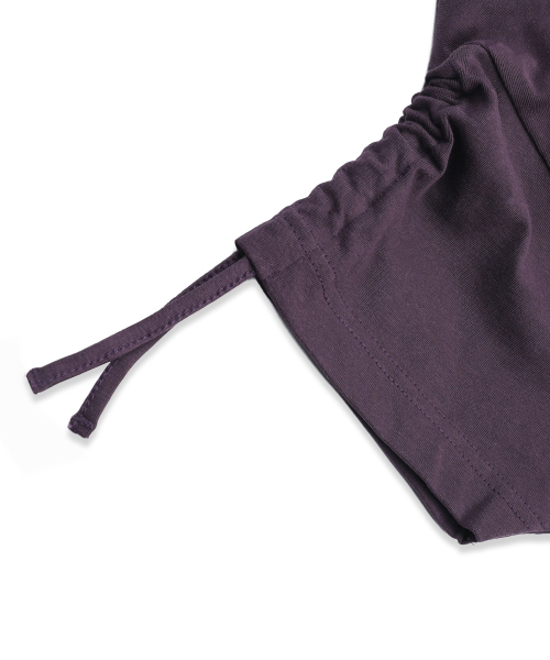 GZT006 투더문 스트링 티셔츠 (PURPLE)