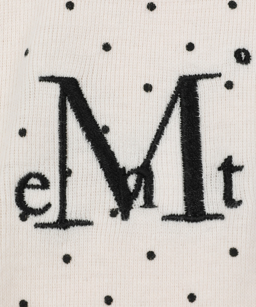 MINUIT BUTTON MINI DOT CARDIGAN (2컬러)