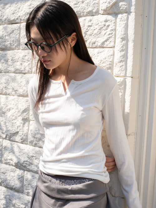 SOFT TOUCH WRINKLE T (WHITE)