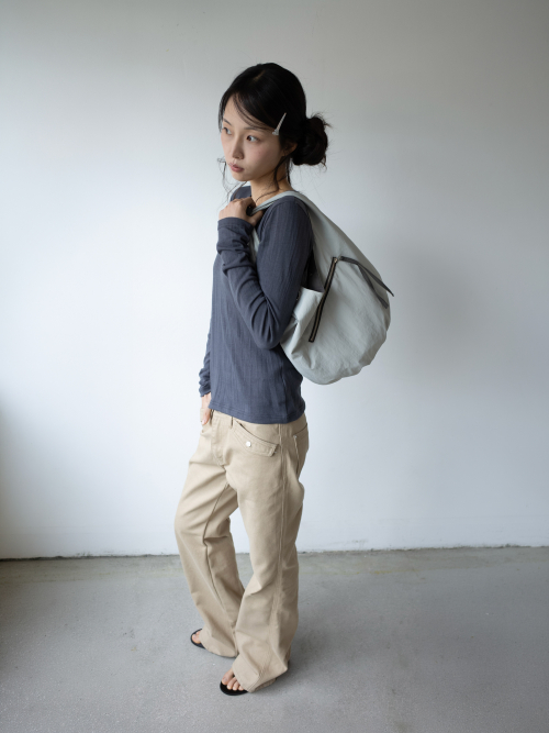 SOFT TOUCH WRINKLE T (CHARCOAL)