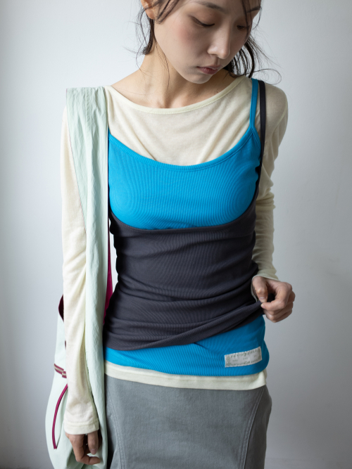 EASY OPEN BACK SLEEVELESS (COBALT BLUE)