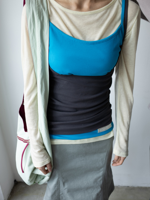 EASY OPEN BACK SLEEVELESS (COBALT BLUE)
