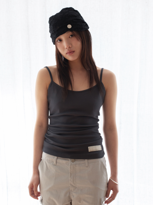 WHIPPING LACE HAIRBAND & BEANIE (BLACK)