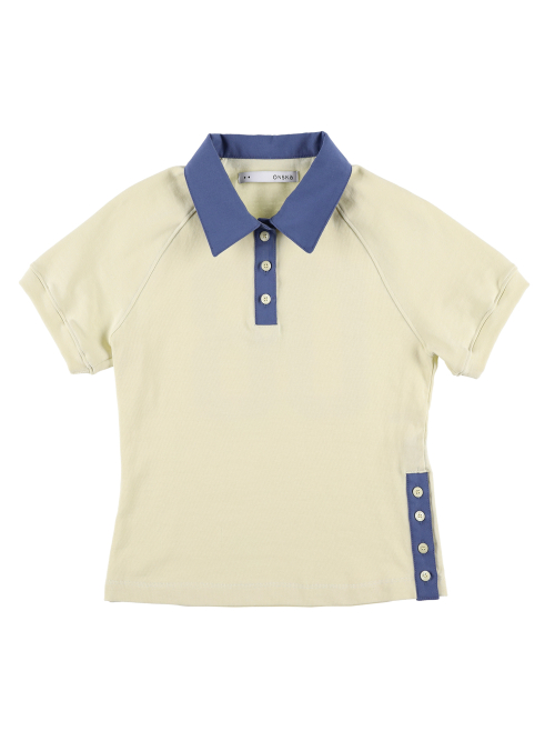BUTTON POLO T (YELLOW)