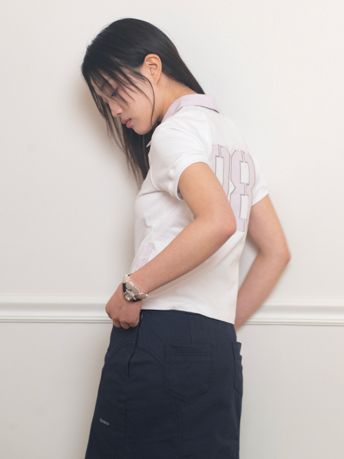 BUTTON POLO T (WHITE)