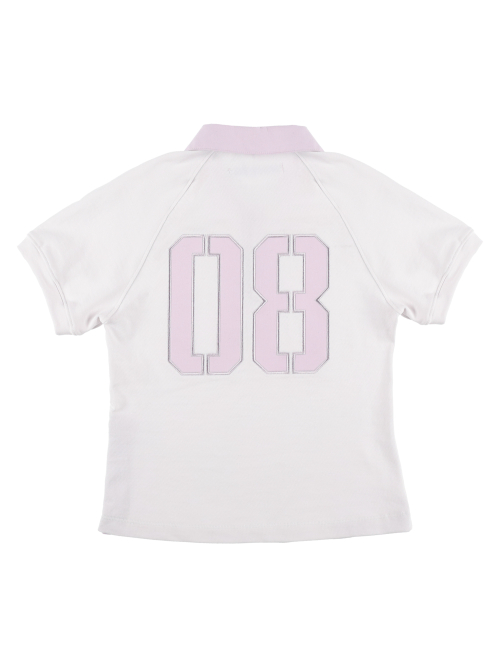 BUTTON POLO T (WHITE)