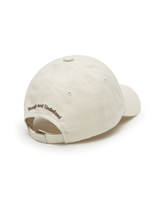 MATIN MINI CLASSIC LOGO BALL CAP IN CREAM