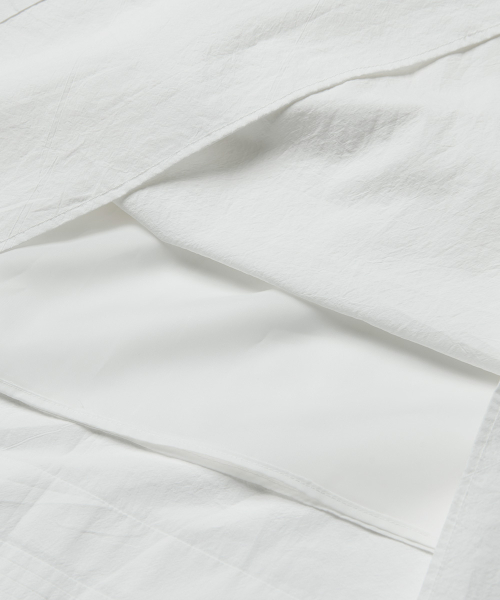 COTTON EYELET DRESS - WHITE