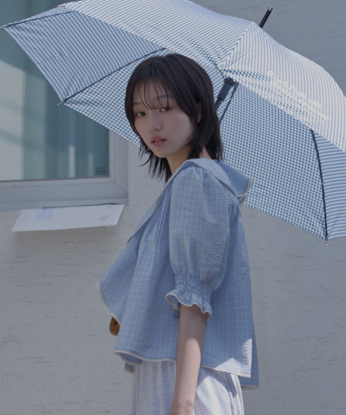 RUFFLE BLOUSE - 2 colors