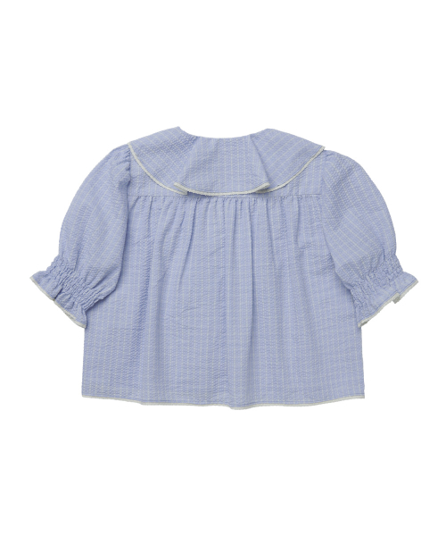 RUFFLE BLOUSE - 2 colors