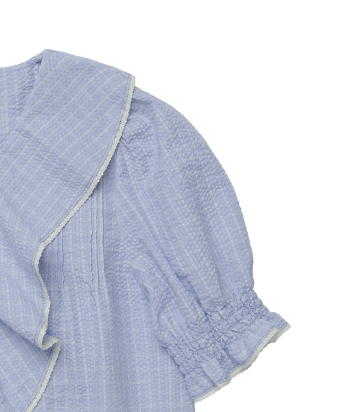 RUFFLE BLOUSE - 2 colors