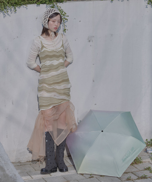 [UV차단] SHADE GRADIENT UMBRELLA SHORT - 2 colors