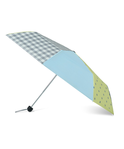 [UV차단] SHADE PATCHWORK UMBRELLA SHORT - 4 colors