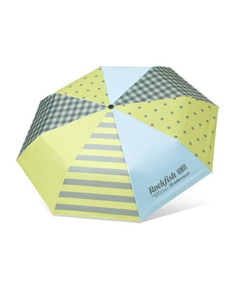 [UV차단] SHADE PATCHWORK UMBRELLA SHORT - 4 colors