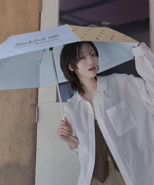 [UV차단] SHADE PATCHWORK UMBRELLA SHORT - 4 colors