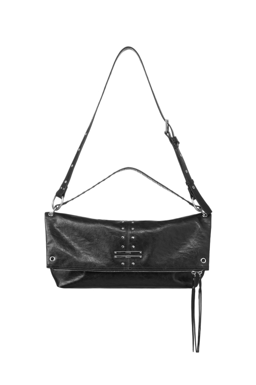 5WAY ZIPPER NOIR BAG IN BLACK