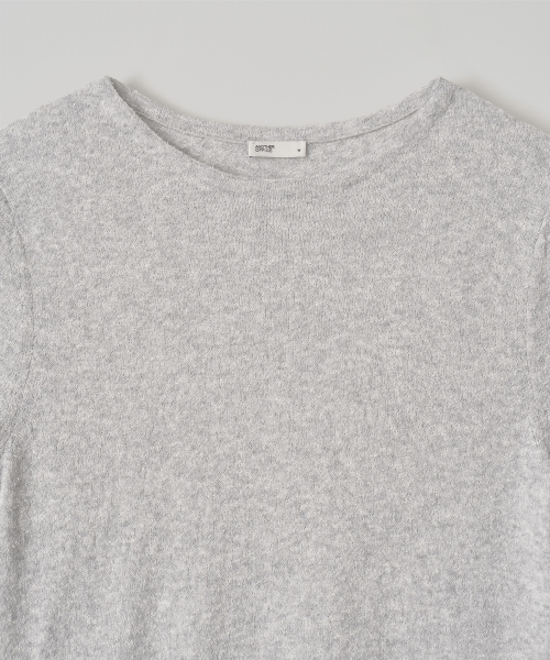 W. Basque Pullover (Silver Gray)