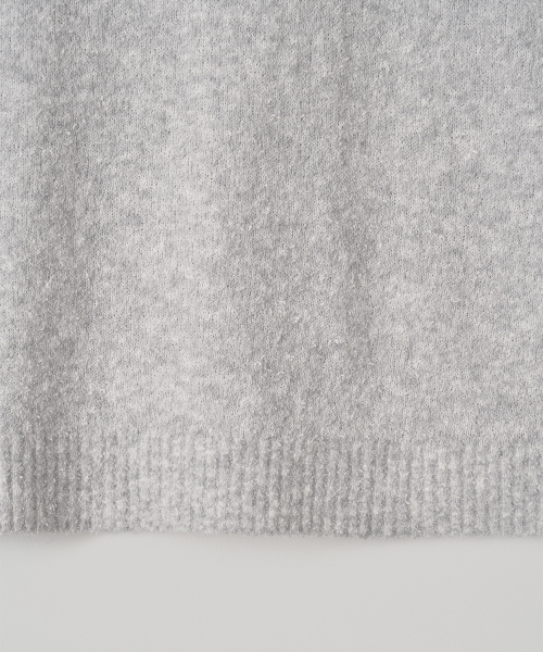 W. Basque Pullover (Silver Gray)