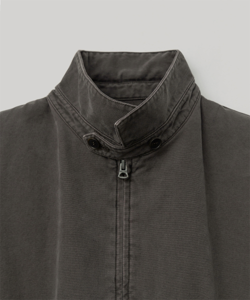 W. 80`s Overdyed Blouson (Pewter)