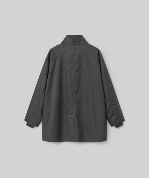 W. Neo British Half Coat (Carbon)