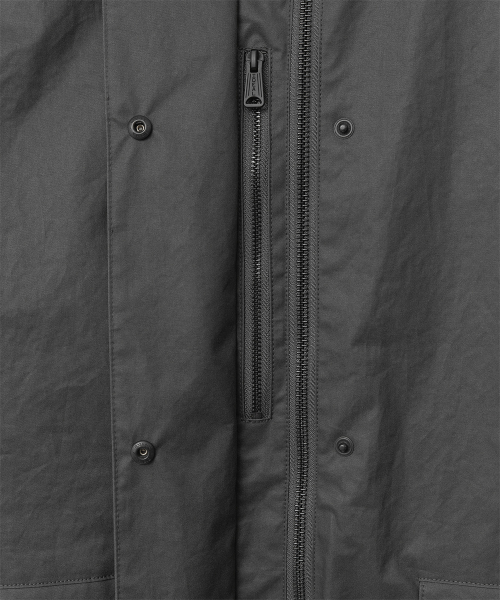 W. Neo British Half Coat (Carbon)