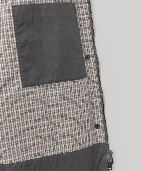 W. Neo British Half Coat (Carbon)