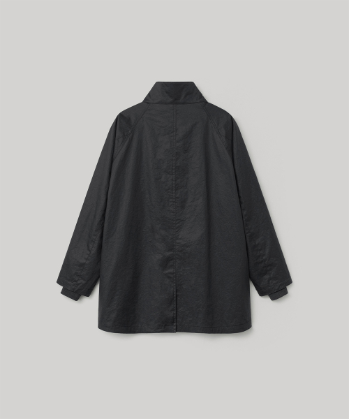 W. Neo British Half Coat (Coal)