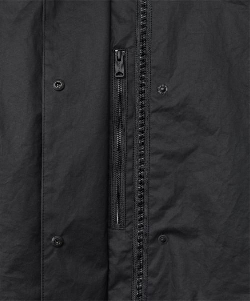 W. Neo British Half Coat (Coal)