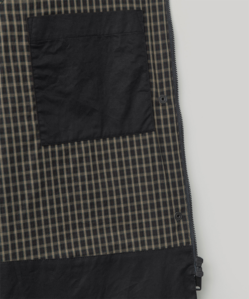 W. Neo British Half Coat (Coal)