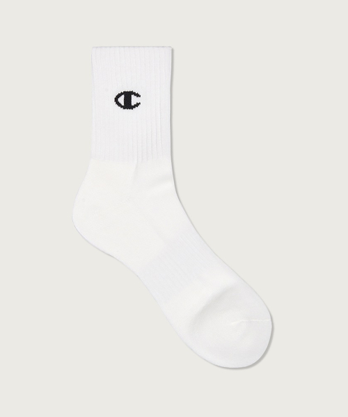 [3pack] 모노 C로고 미드 삭스 White