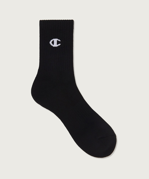 [3pack] 모노 C로고 미드 삭스 Black