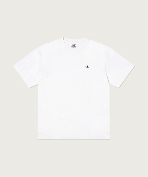 [2pack] Relaxed Fit Crew Neck T-Shirt White/White