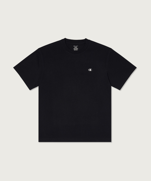 [2pack] 릴렉스핏 크루넥 쿨 티셔츠 White/Black