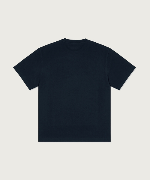 [2pack] Relaxed Fit Crew Neck Cool T-Shirt White/Navy
