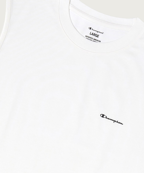 [2pack] Relaxed Fit Crew Neck Cool Sleeveless White/White