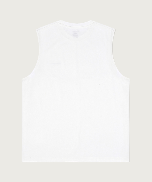 [2pack] 릴렉스핏 크루넥 쿨 슬리브리스 White/Black