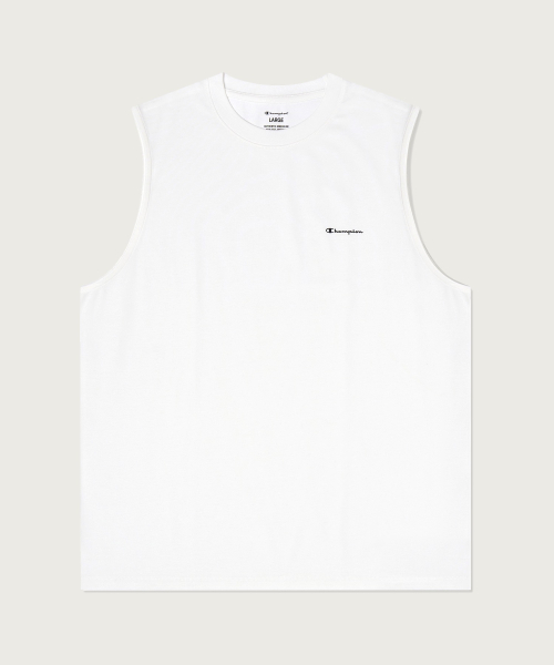 [2pack] 릴렉스핏 크루넥 쿨 슬리브리스 White/Black